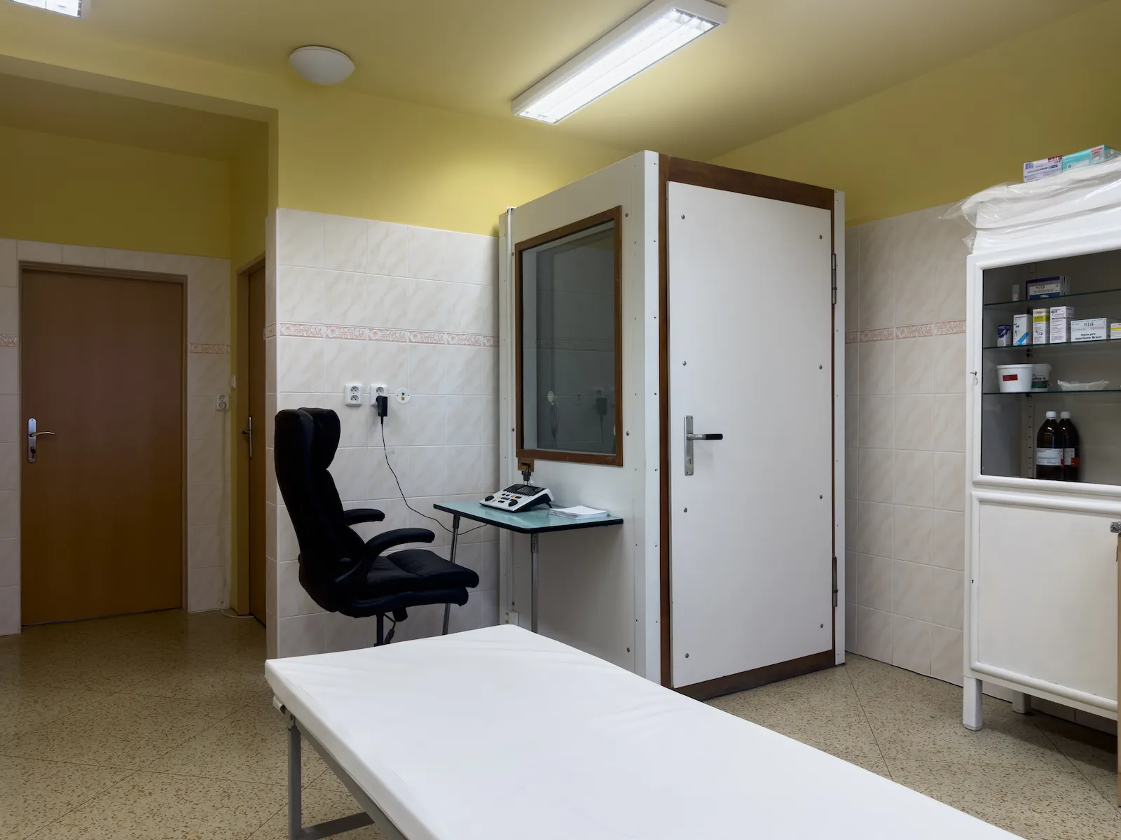 Tichá komora pro audiometrii